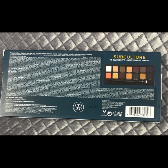 Anastasia Subculture Eye shadow palette - Picture 2 of 4